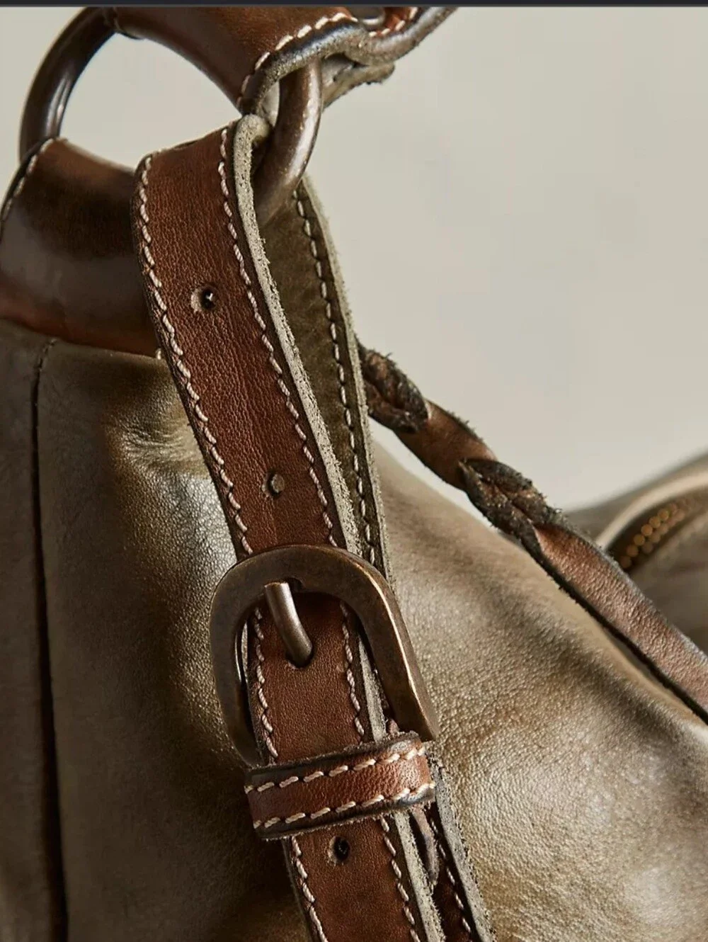 NEW!!! We The Free Addison Shoulder Bag, One Size Color: Olive, Retail $698.00